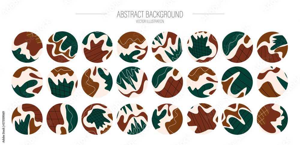 Vector big set of various vector highlight covers. Abstract backgrounds. Various shapes, doodle objects. Hand drawn templates. Round icons for social media stories. Perfect for bloggers, Instagram Vector big set of various vector highlight covers. Abstract backgrounds. Various shapes, doodle objects. Hand drawn templates. Round icons for social media stories. Perfect for bloggers, Instagram