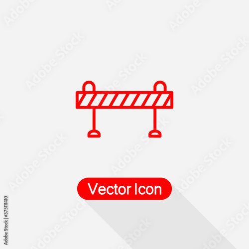 Barrier Icon Vector Illustration Eps10