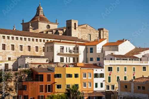 Iglesia del Carmen,siglo XVIII. Maó,Menorca.Islas Baleares. España.