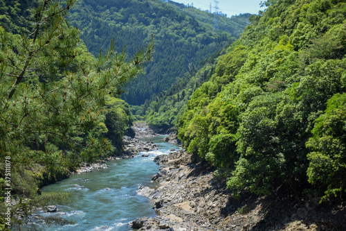 River in Arashiyama, Kyoto
