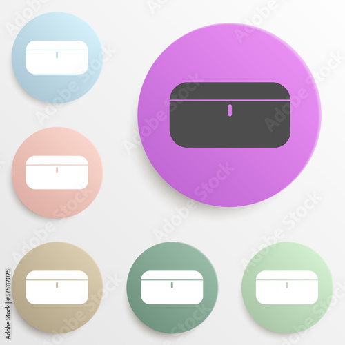 case badge color set. Simple glyph, flat vector of web icons for ui and ux, website or mobile application Free Download case badge color set. Simple glyph, flat vector of web icons for ui and ux, website or mobile application - GFXLoad
