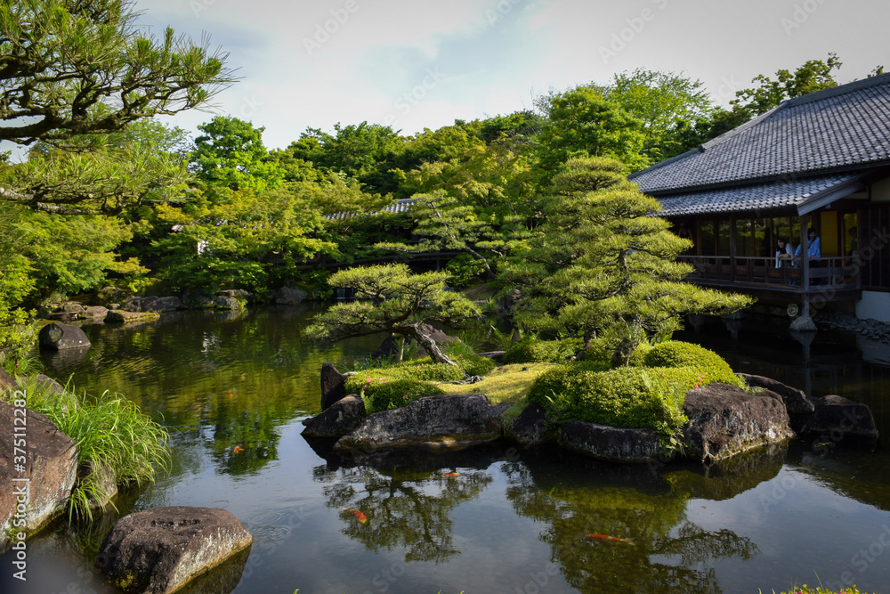 Naklejka premium Japanese Garden
