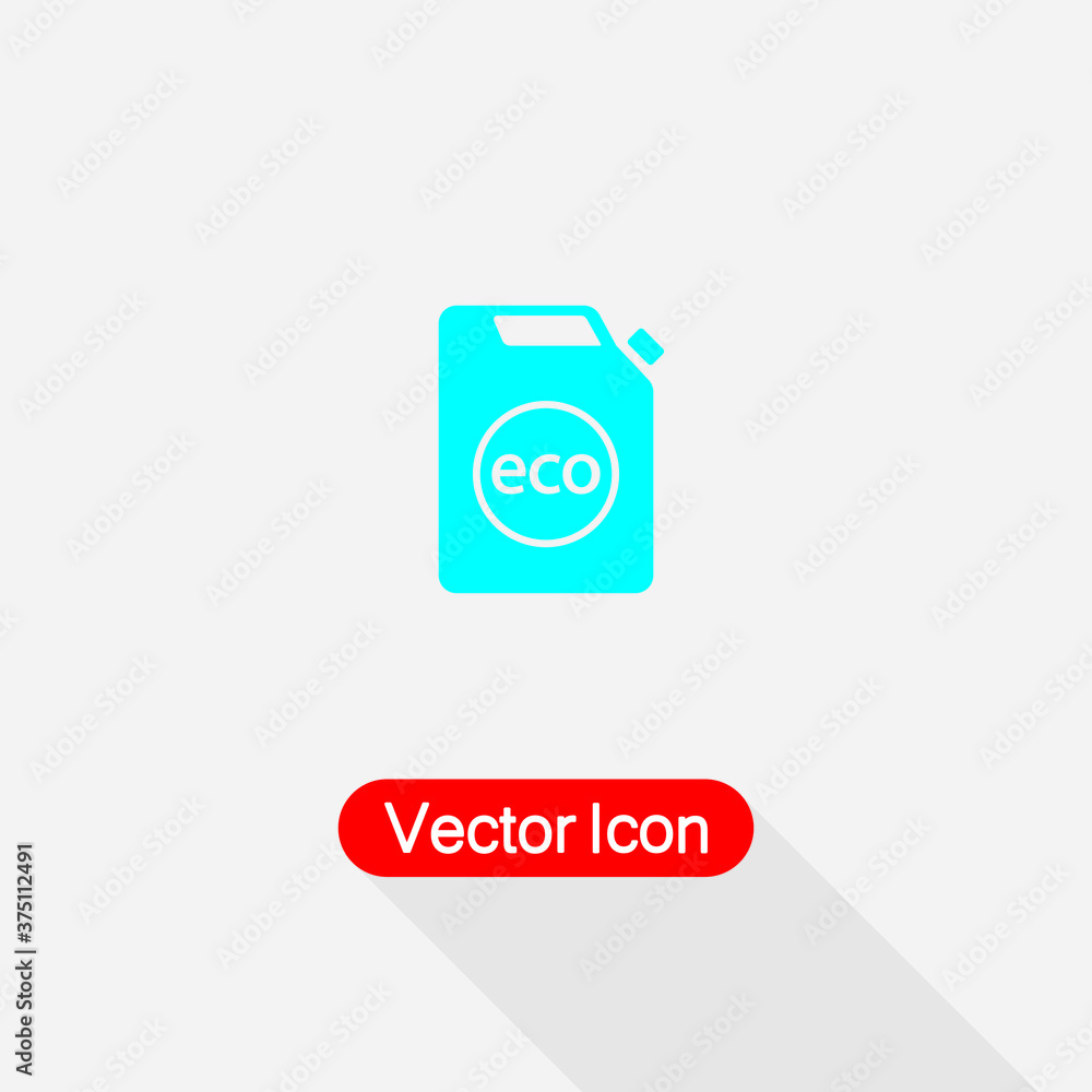 Container and Jerrican, Jug, Gas Symbol Vector Illustration Eps10 Container and Jerrican, Jug, Gas Symbol Vector Illustration Eps10