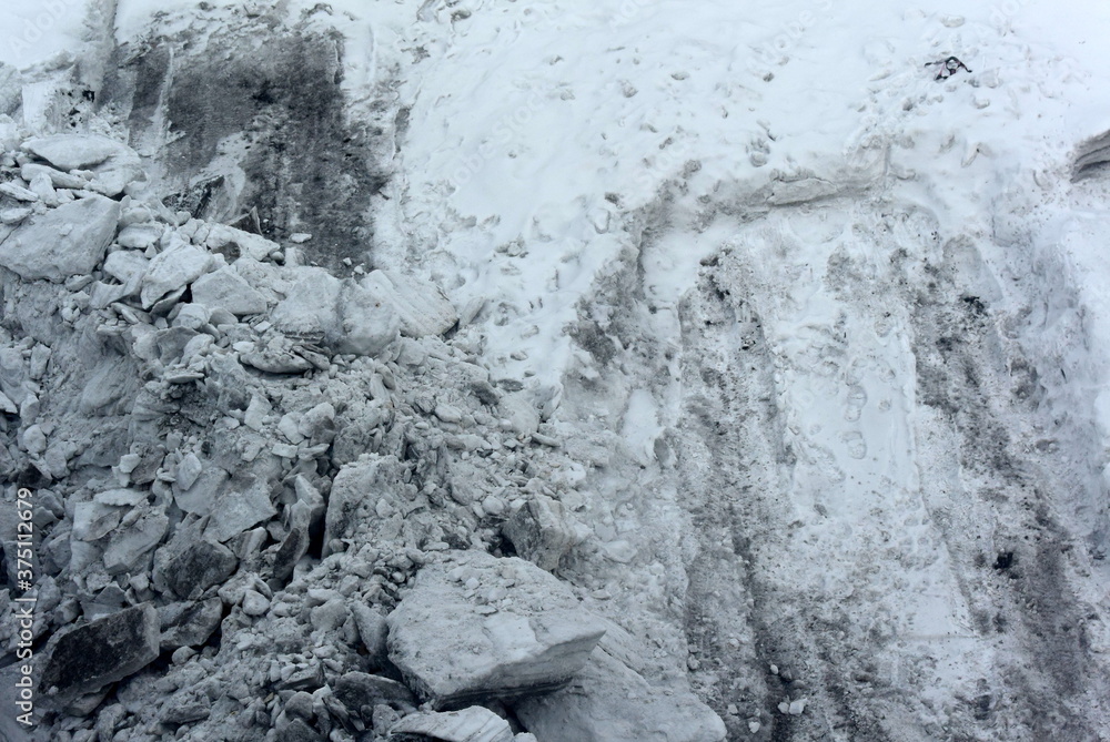 Fototapeta premium snow removal special equipment