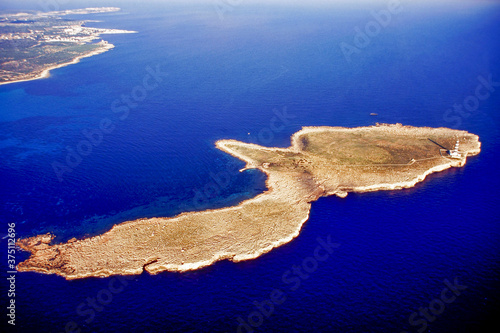 Isla de l'Aire. Menorca. Baleares.España.