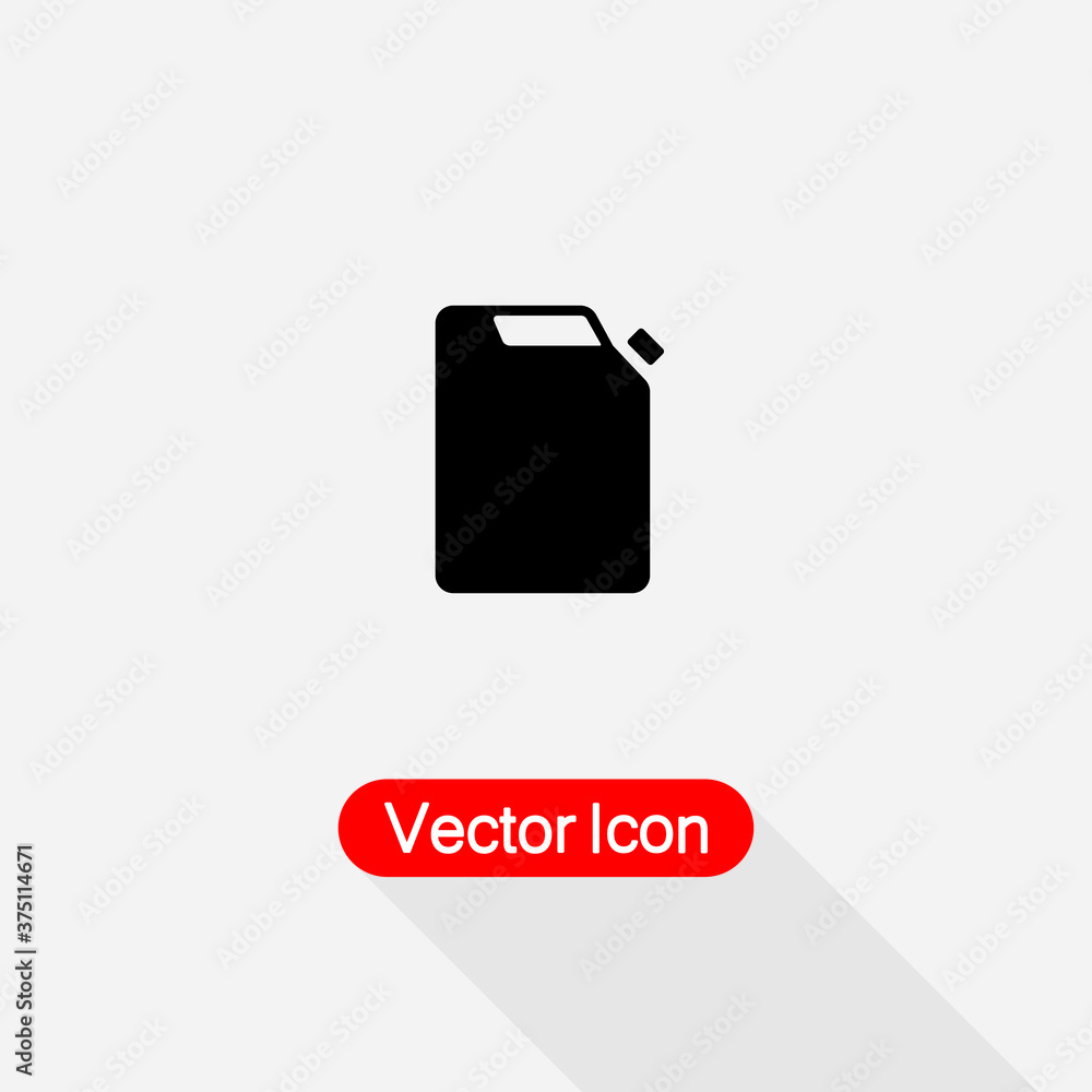 Canister icon, Container and Jerrican, Jug, Gas Symbol Vector Illustration Eps10 Canister icon, Container and Jerrican, Jug, Gas Symbol Vector Illustration Eps10