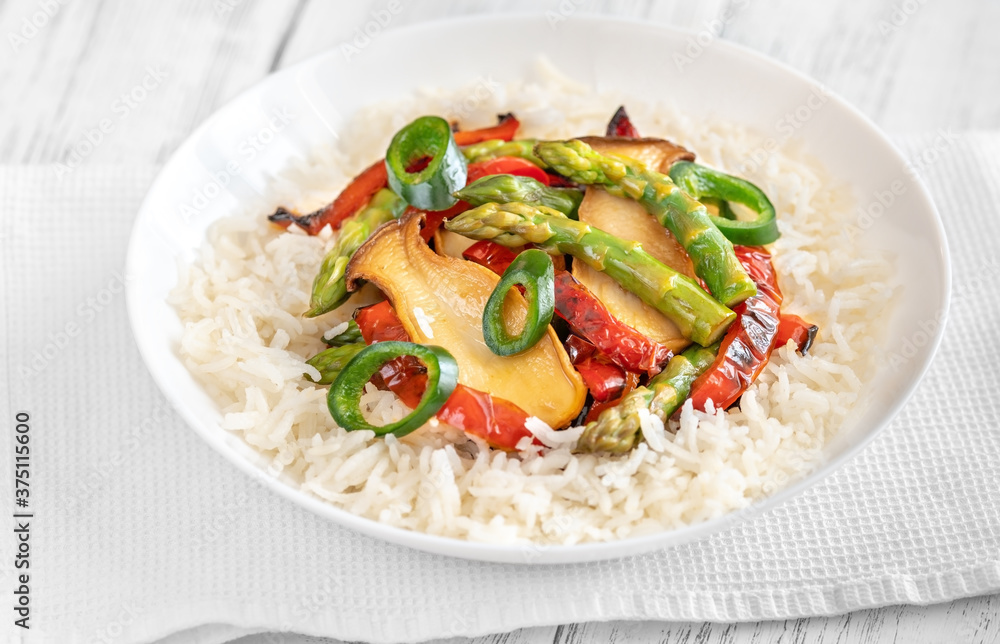 Spicy king oyster mushroom stir-fry Spicy king oyster mushroom stir-fry