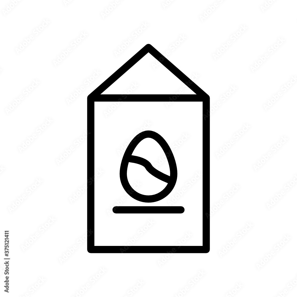 Egg line icon Egg line icon
