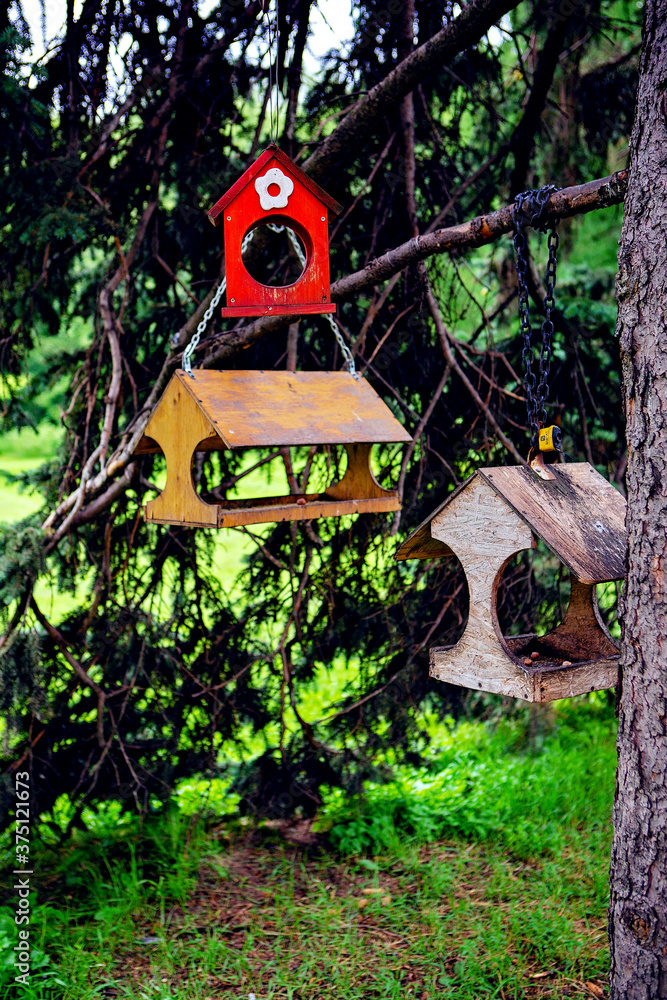 Birdhouses for the birds in the trees Birdhouses for the birds in the trees