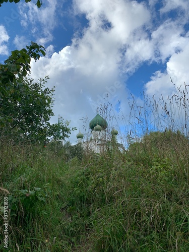 Old orthodox church in Russia photo