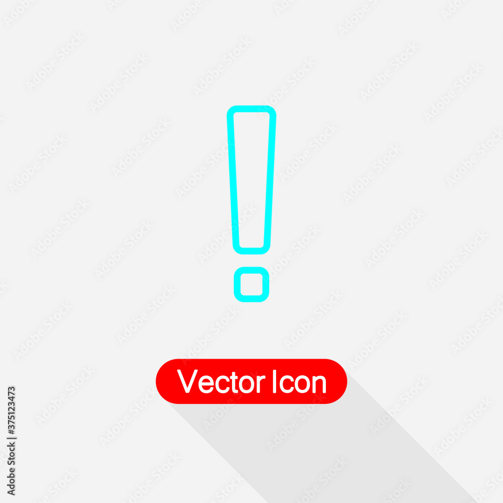 Exclamation Mark Icon Vector Illustration Eps10 Exclamation Mark Icon Vector Illustration Eps10