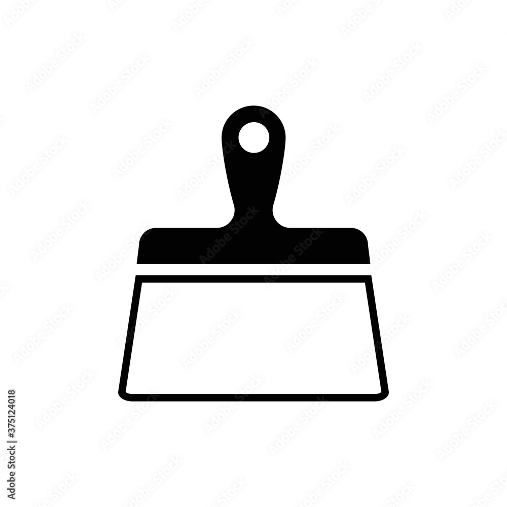 Construction spatula icon. Vector web design. Construction spatula icon. Vector web design.