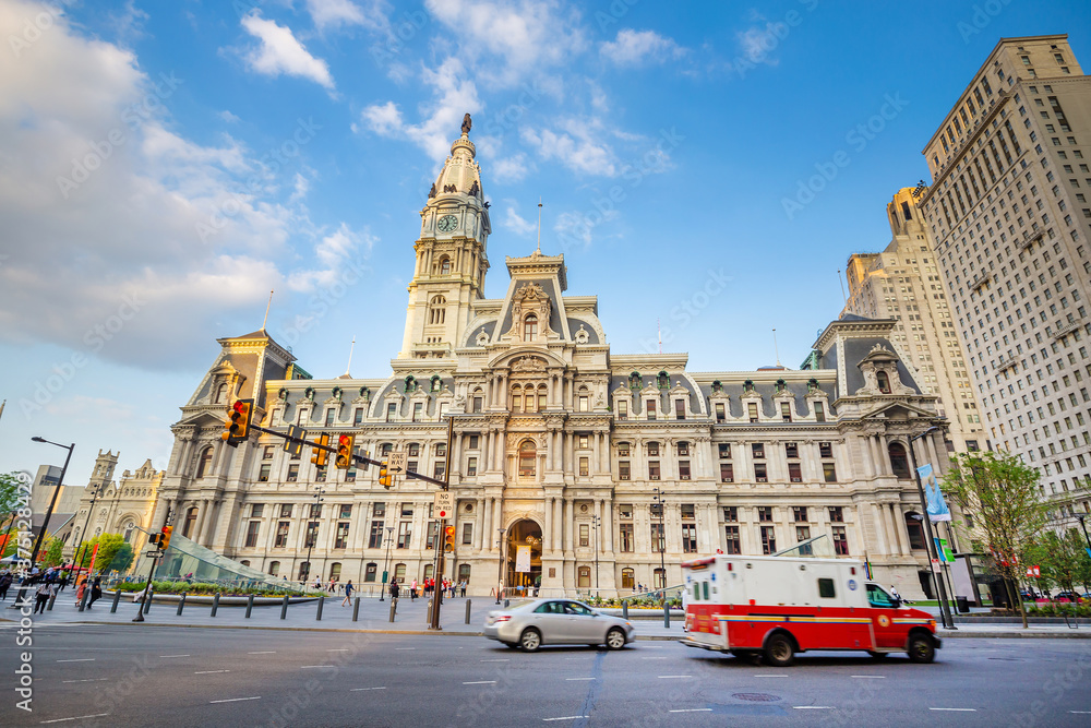 Cityscape of downtown skyline Philadelphia in Pennsylvania Cityscape of downtown skyline Philadelphia in Pennsylvania