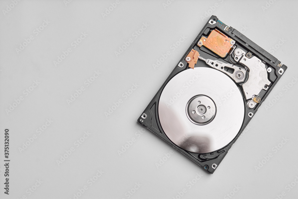 hard disk isolated on white background hard disk isolated on white background