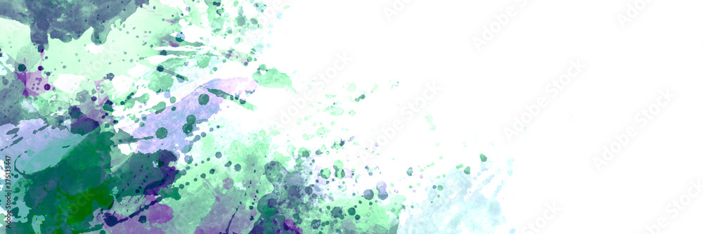 abstract colorful splash watercolor grunge background paint art texture