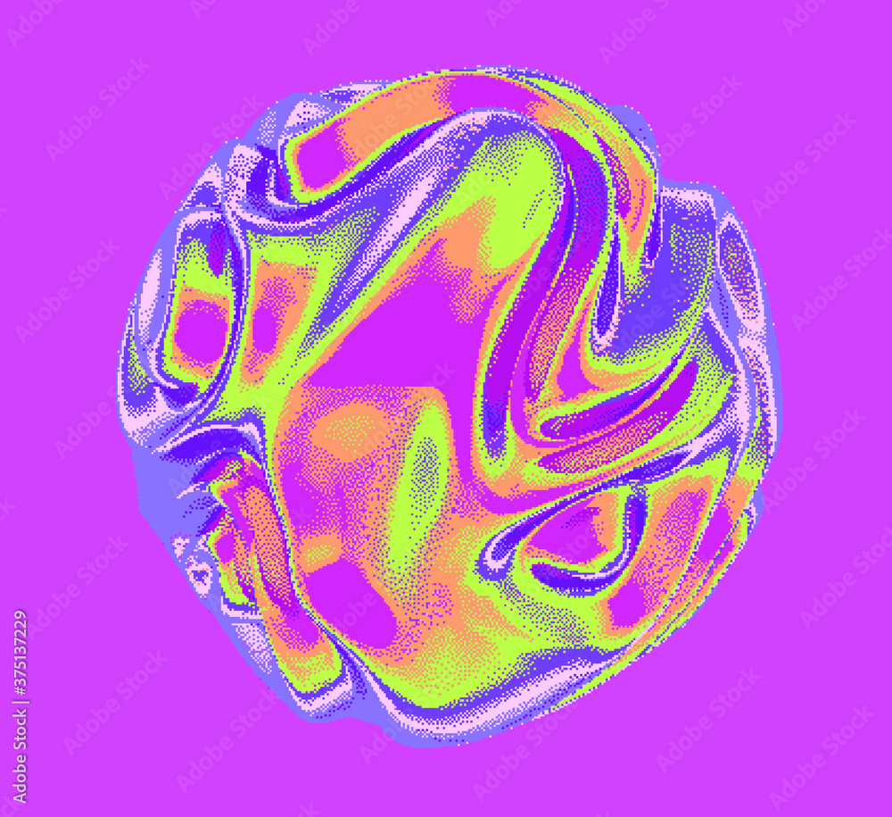 Glowing neon sphere on dark background. Synthwave and cyberpunk style aesthetics. Glowing neon sphere on dark background. Synthwave and cyberpunk style aesthetics.