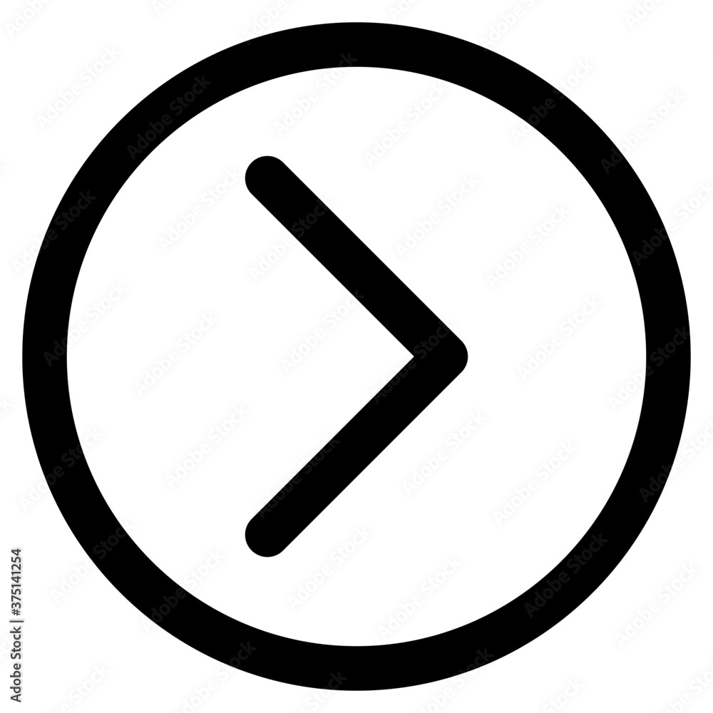 Right arrow line icon Right arrow line icon