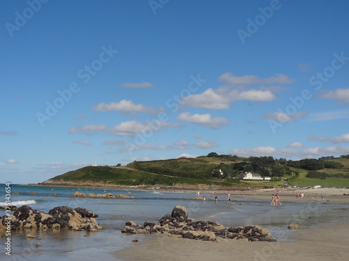 Plage de Plougasnou, Finistère, Bretagne, France