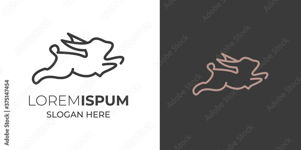 Vector squirrel silhouette view side for retro logos, emblems, badges, labels template vintage design element. Isolated for t shirt .Squirrel logo template vector illustration vintage minimal retro  7