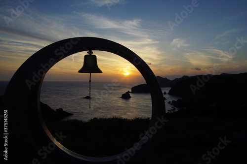 Wallpaper Mural Beautiful sunset at the cape, IROUZAKI in Shizuoka, Japan. Torontodigital.ca