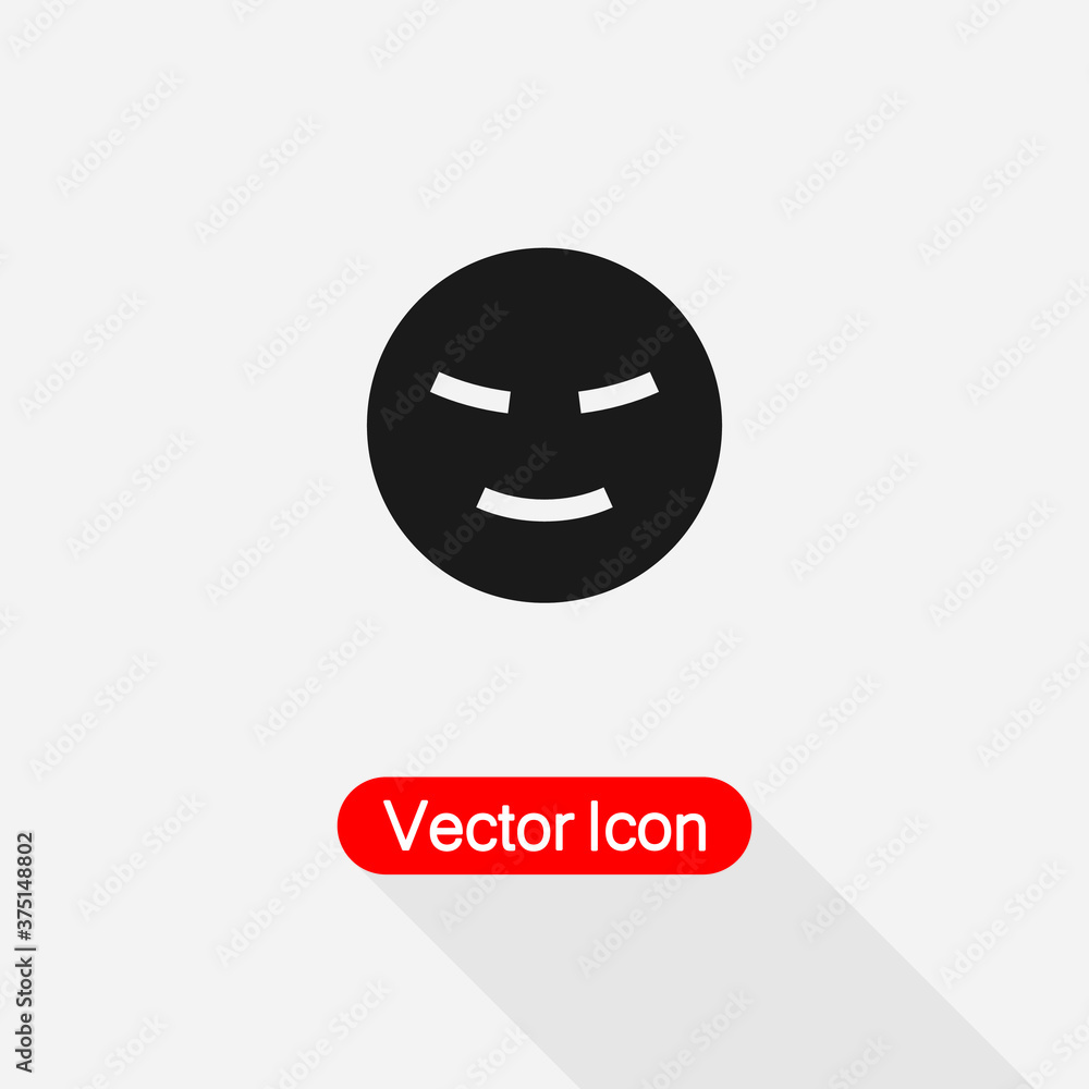 Smile Icon Vector Illustration Eps10 Smile Icon Vector Illustration Eps10