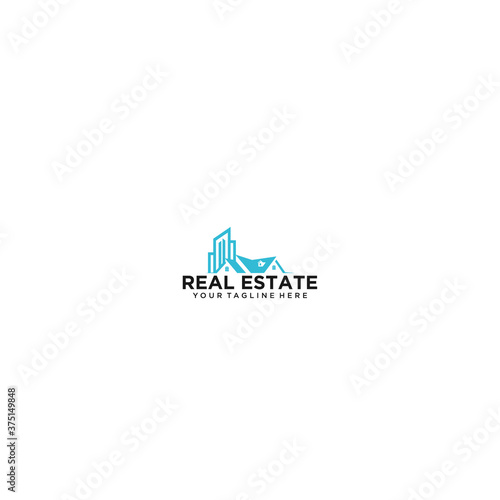 Real Estate simple logo design Premium 