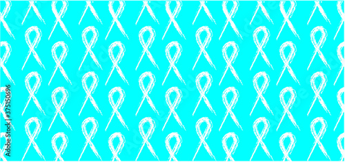 Mens psa prostate cancer. November. Blue ribbons background. Awareness month. World Cancer day. Medical blue ribbons logo. Men oncological disease support campaign, masculine health care. No shave.