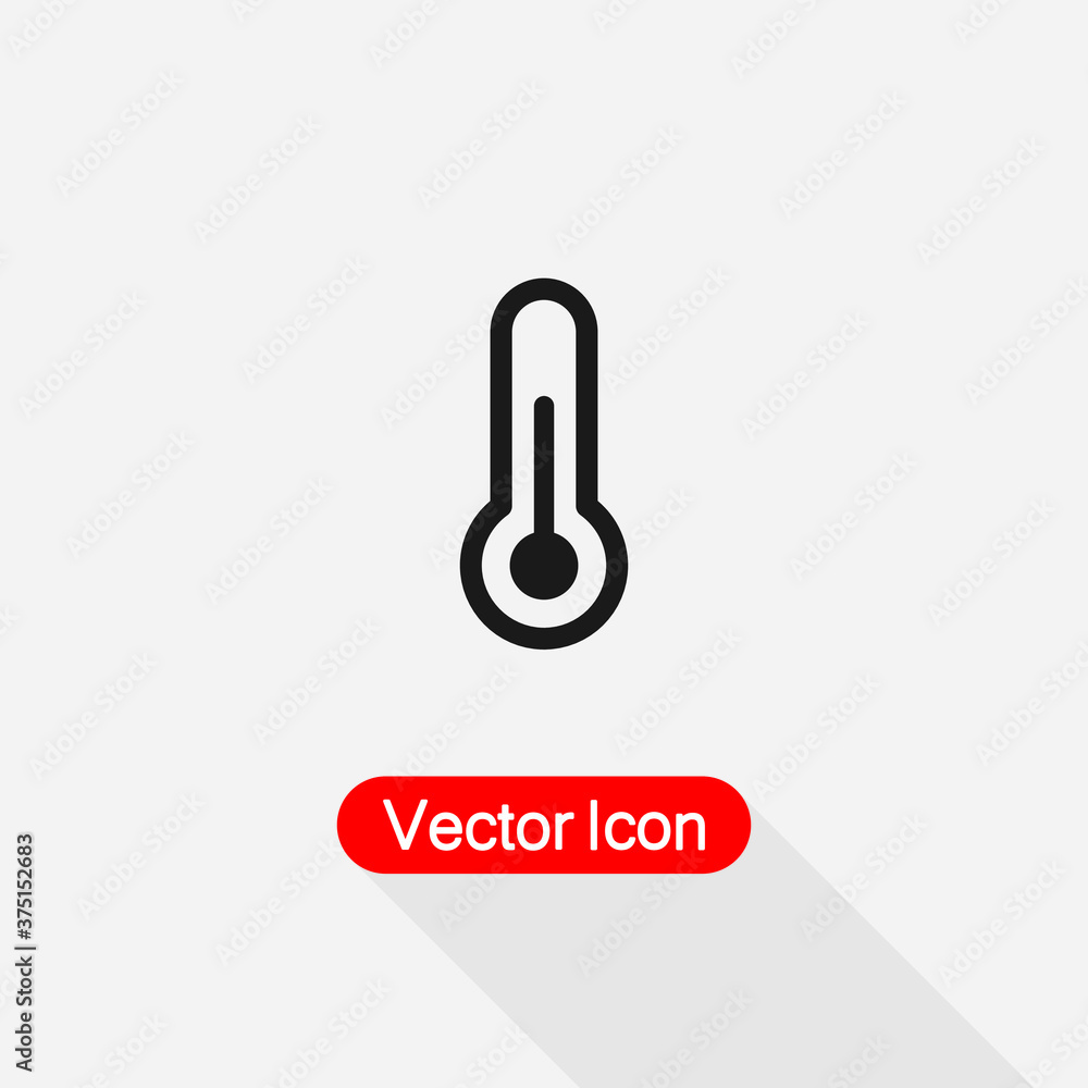 Thermometer Icon Vector Illustration Eps10 Thermometer Icon Vector Illustration Eps10