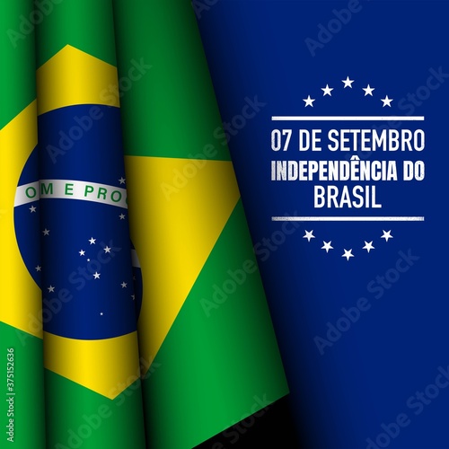 Brazil Independence Day Background.