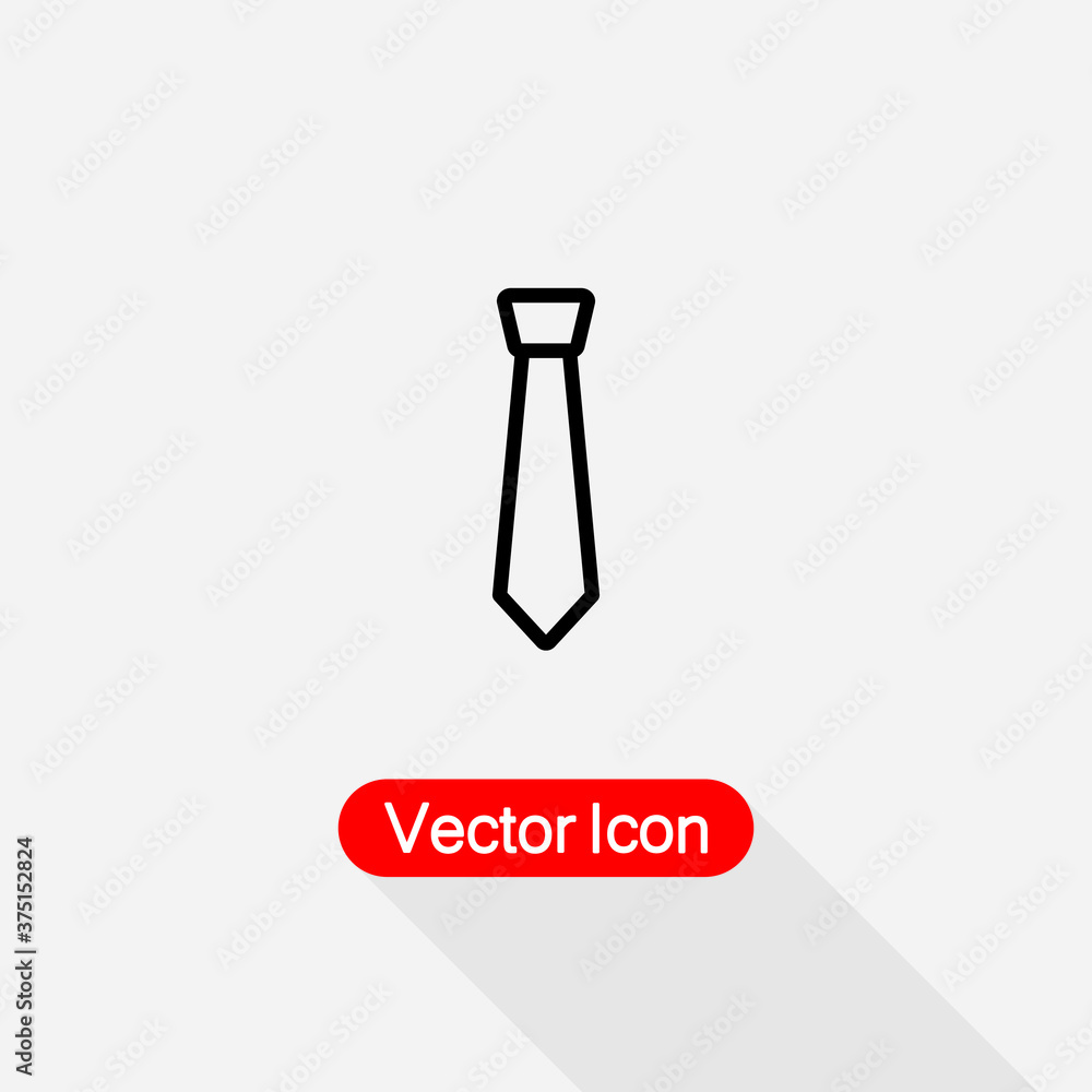 Tie Icon Vector Illustration Eps10 Tie Icon Vector Illustration Eps10