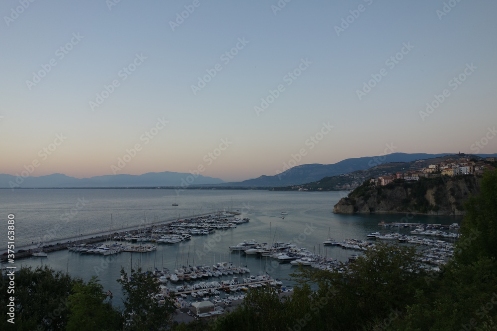 Agropoli beach on the Cilentan coast, Italy Agropoli beach on the Cilentan coast, Italy
