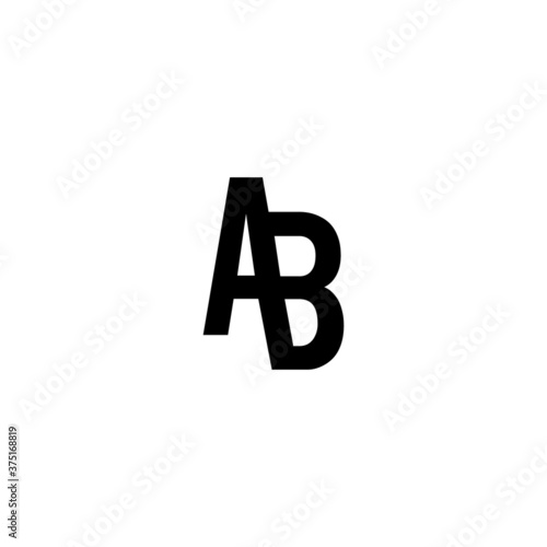Free Download latter AB  icon logo design. - GFXLoad
