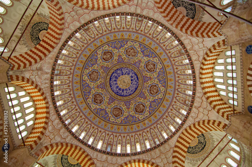 blue mosque interior