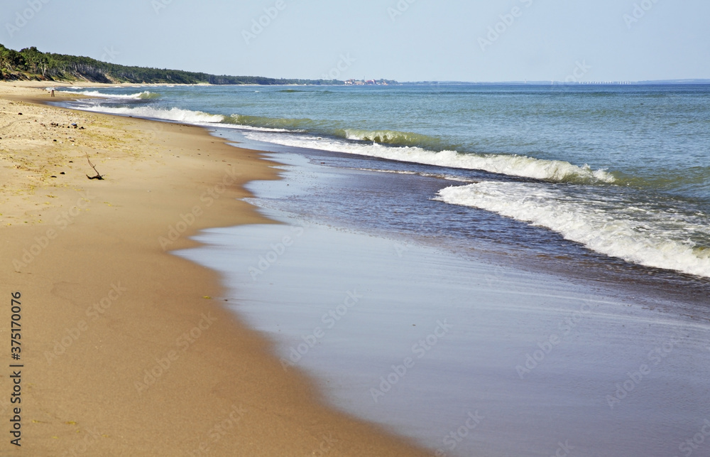 View of Curonian Spit. Kaliningrad Oblast. Russia View of Curonian Spit. Kaliningrad Oblast. Russia