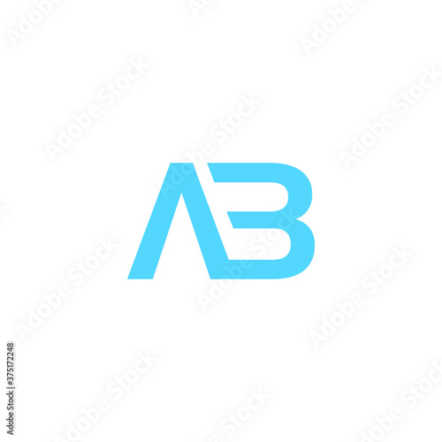 latter AB  icon logo design. © raihan