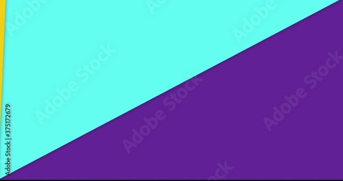 Colorful bright abstract square screen loader or Loopless motion design for intro or translation. 4k resolution animation opener. photo