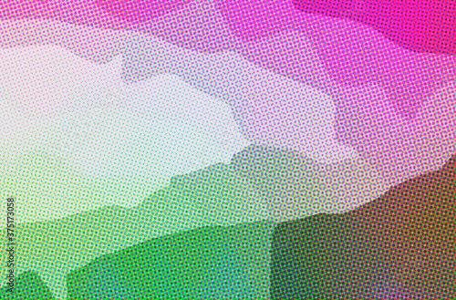 Wallpaper Mural Abstract illustration of green, pink Dots background Torontodigital.ca