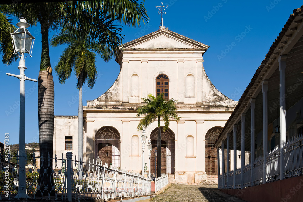 Church Parroquial Mayor or Santisima Trinidad, Trinidad, Sancti Spiritus Province, Cuba, Central America, Unesco World Heritage Site