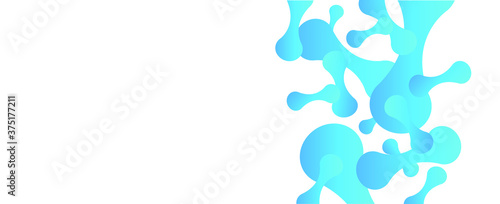 Micro probiotic microorganism, science background. Medicine and treatment.	