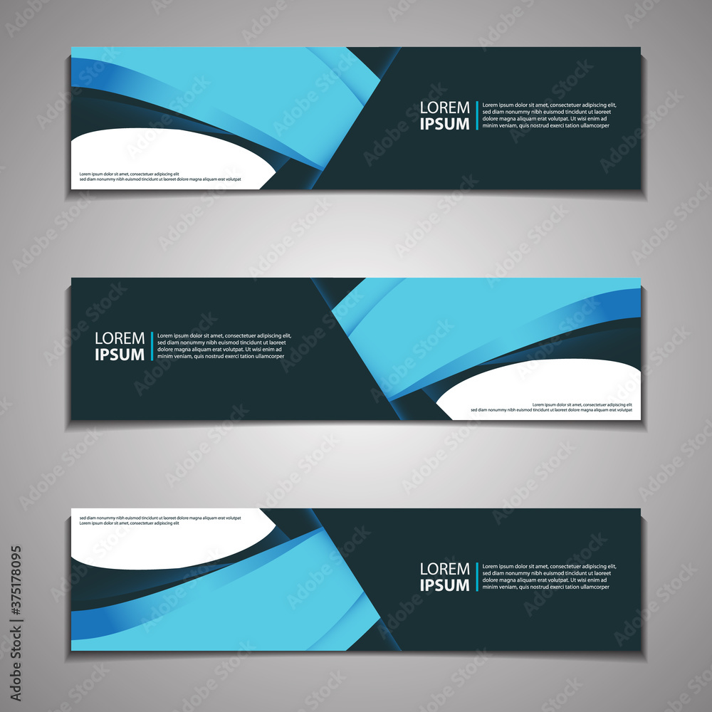 Fototapeta premium Label Banner Background Modern Business Corporate Template Design Web