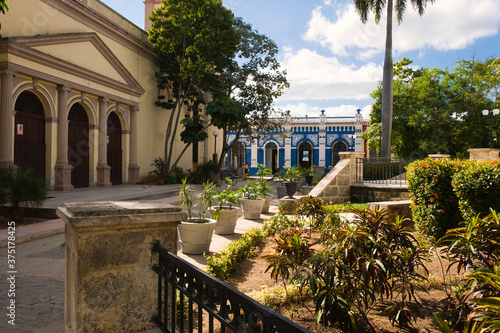 Quadro em tela Obra Abierta, Cultural Center of Anthropology, Camaguey, Cuba, Unesco World Heri