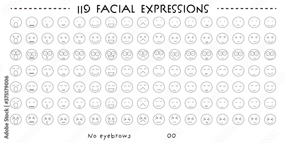 Facial expression icon_119_00 Facial expression icon_119_00