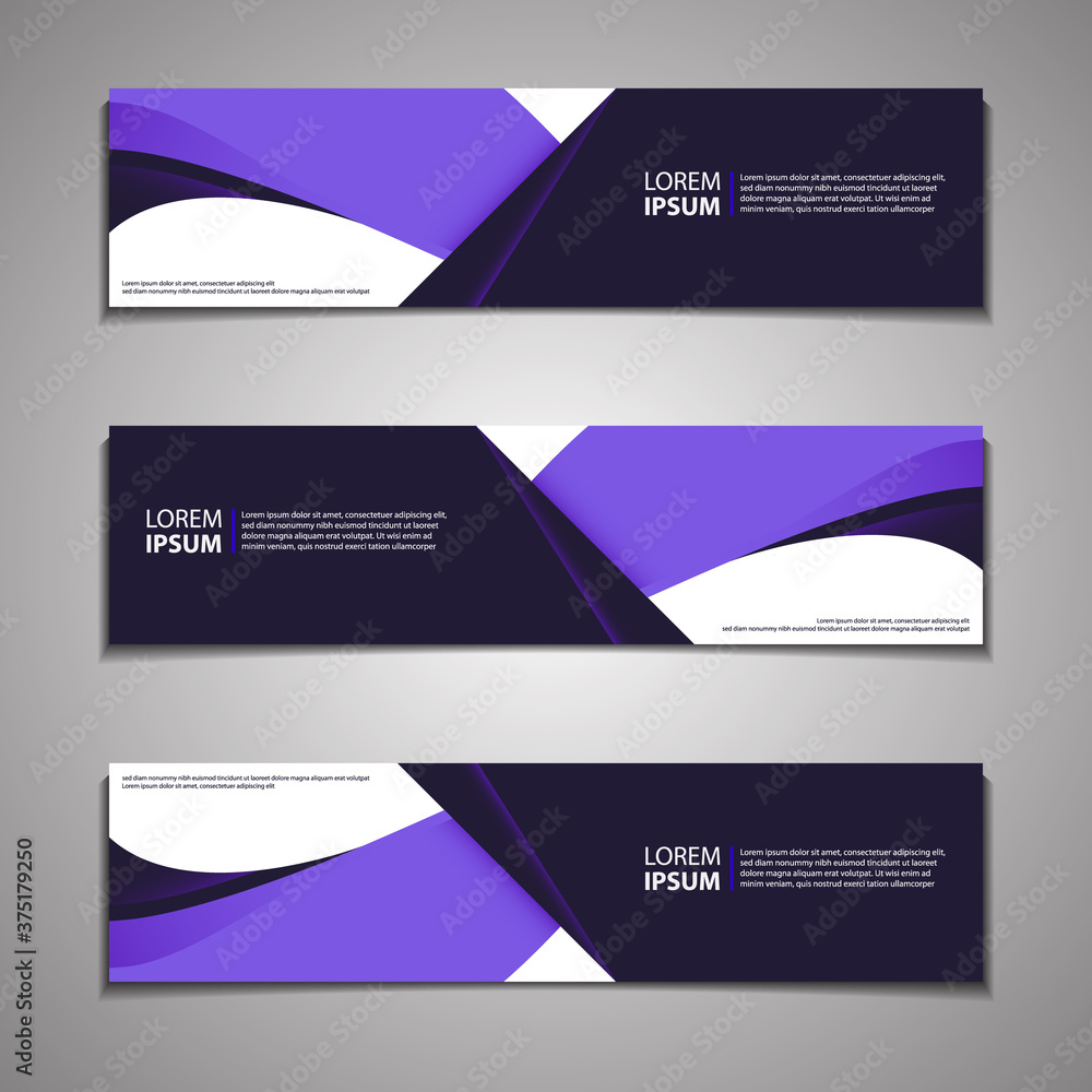Fototapeta premium Label Banner Background Modern Business Corporate Template Design Web