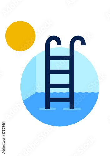 Piscina minimalista