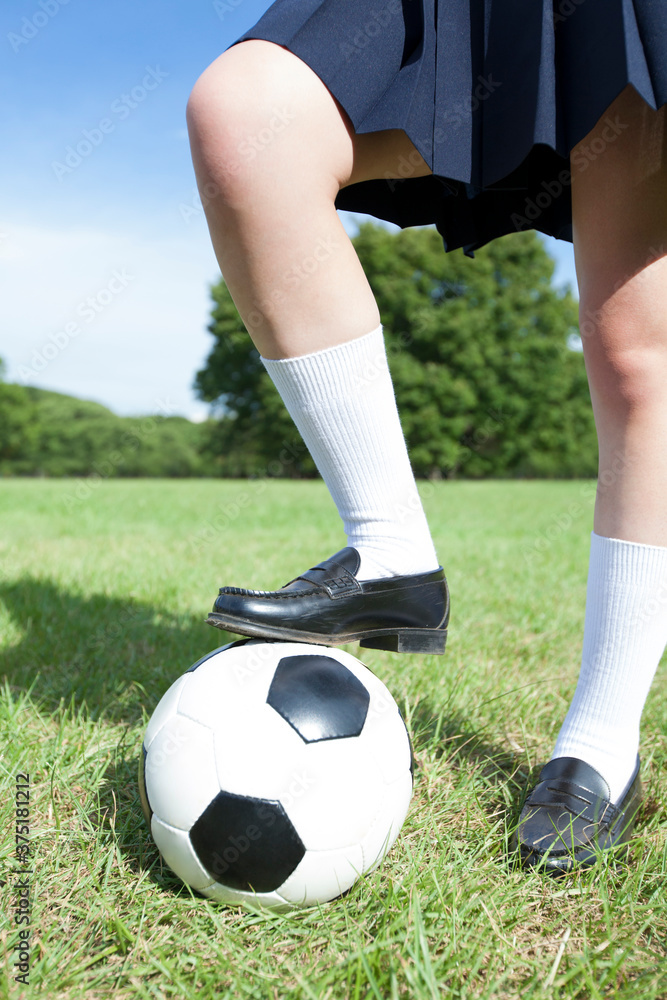 Fototapeta premium サッカー部