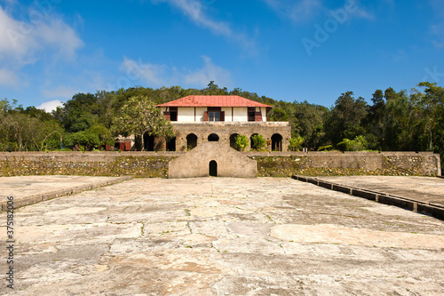 фотографія Cafetal La Isabelica, former coffee plantation in hills above Santiago de Cuba, Cuba, Unesco World Heritage Site