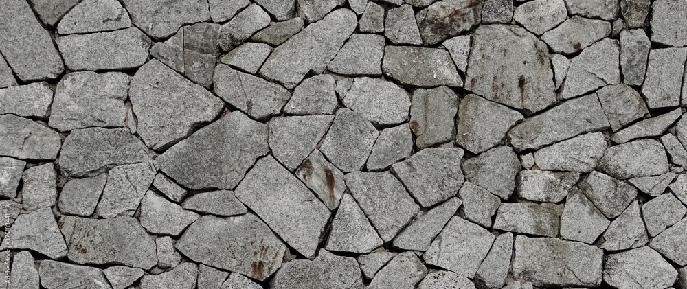 The stone wall texture pattern background. The stone wall texture pattern background.