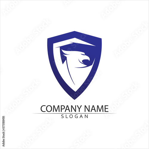 Falcon Logo Template vector