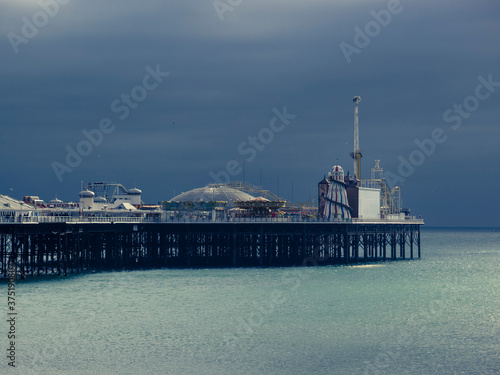 Brighton Pier Seen from the Beach photo