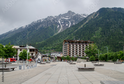 Square in Chamonix-Mont-Blanc